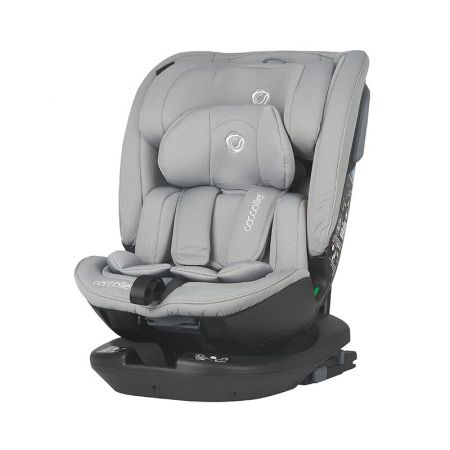 Scaun auto rotativ I-Size Velsa, Neutral Grey, Coccolle