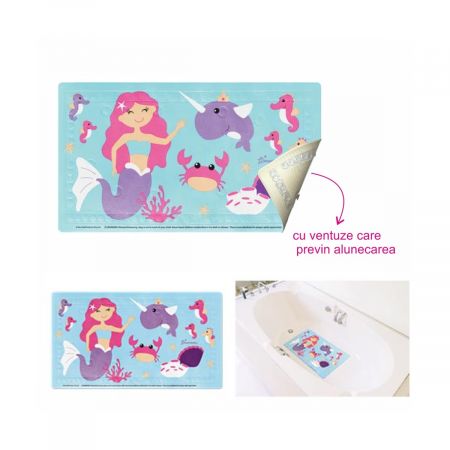 Covoras antiderapant pentru cada, Sirena, Dreambaby 567694