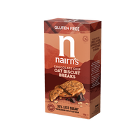 Biscuiti fara gluten din ovaz integrat si ciocolata, 160 g, Nairn's