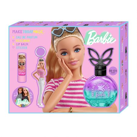 Set Apa de parfum, 50 ml + Balsam de buze, 4 g Barbie