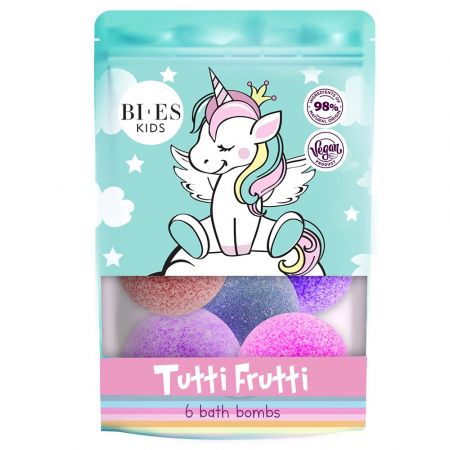 Bombe de baie tutti frutti Unicorn