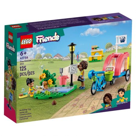 Bicicleta pentru salvarea cainilor Lego Friend