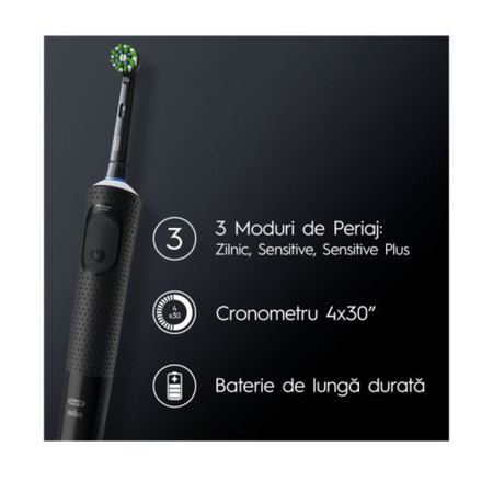 Periuta de dinti electrica Vitality Pro, Negru, Oral-B 568168