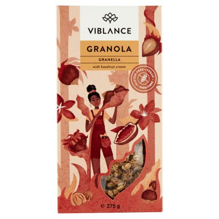 Granola granella fara gluten, 275g, Viblance