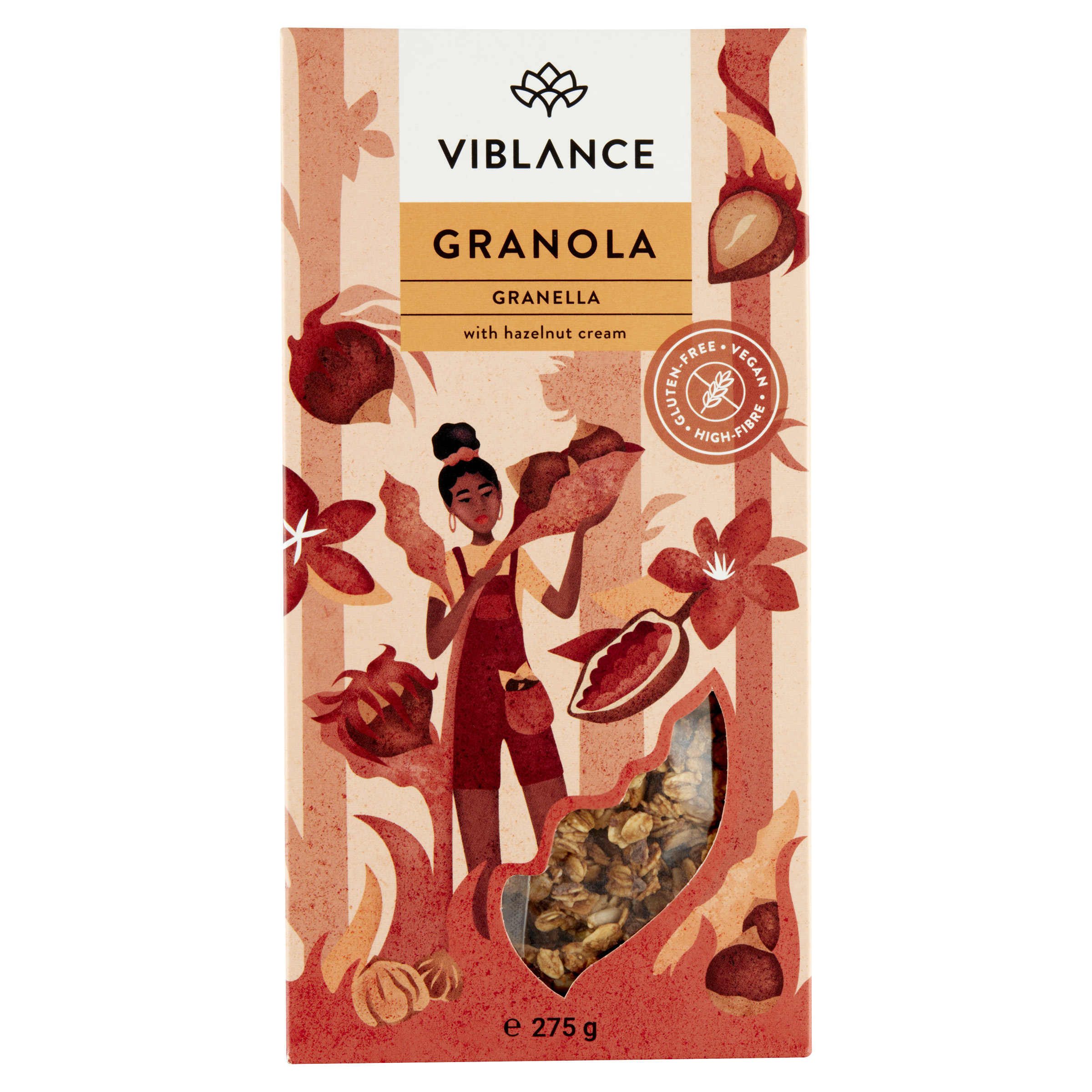 Granola Granella fara gluten, 275 g, Viblance