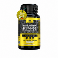 Extract de radacina Ashwagandha KSM-66 Premium, 60 capsule, Boost4Life