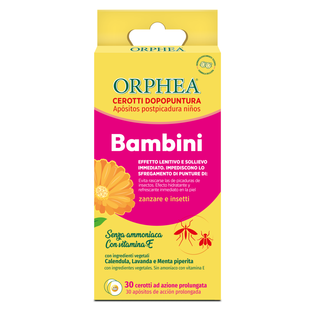 Plasturi dupa intepaturi de insecte pentru copii, Orphea