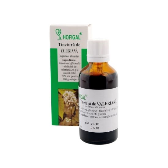 Tinctura valeriana, 50 ml, Hofigal