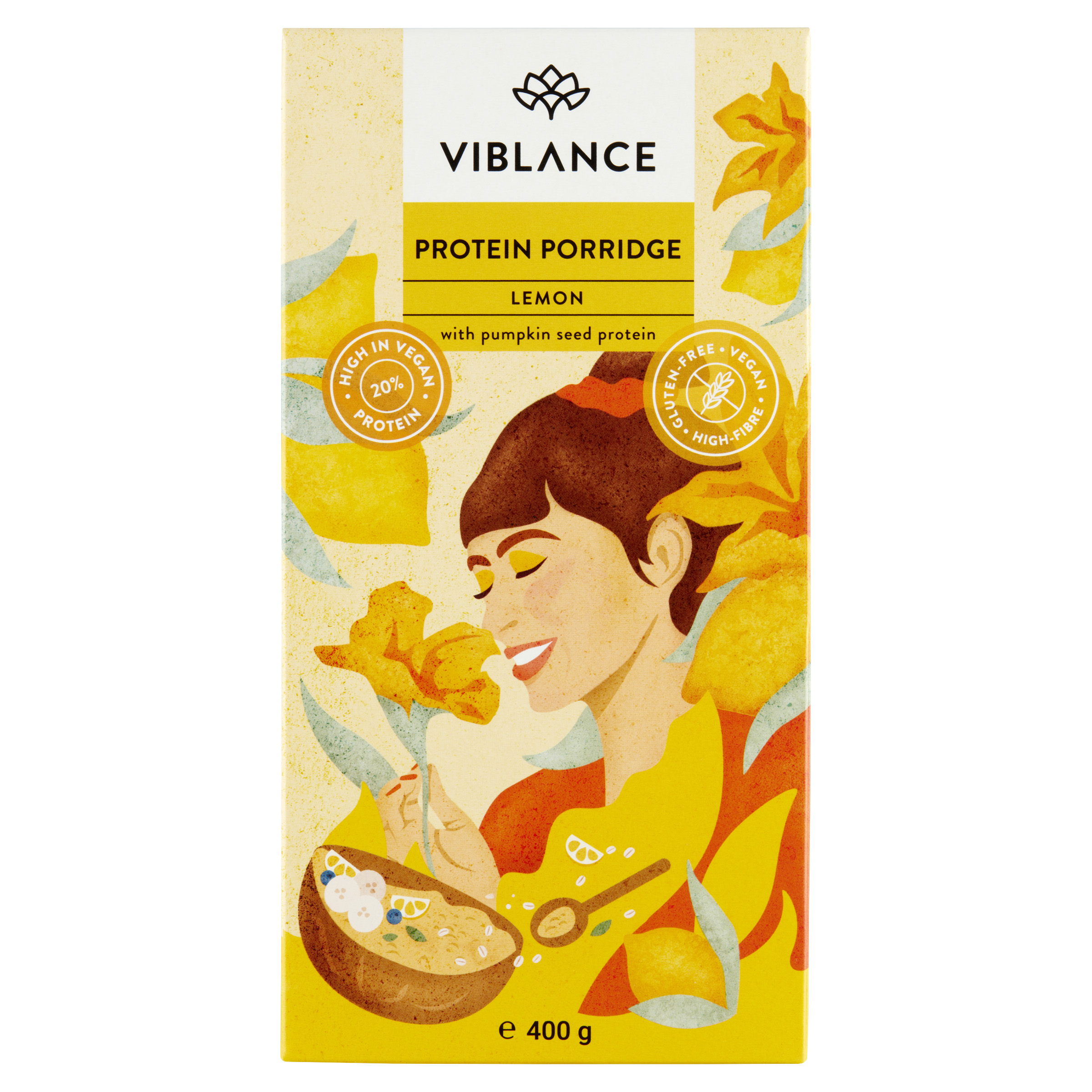 Terci proteic, Lemon, 400g, Viblance