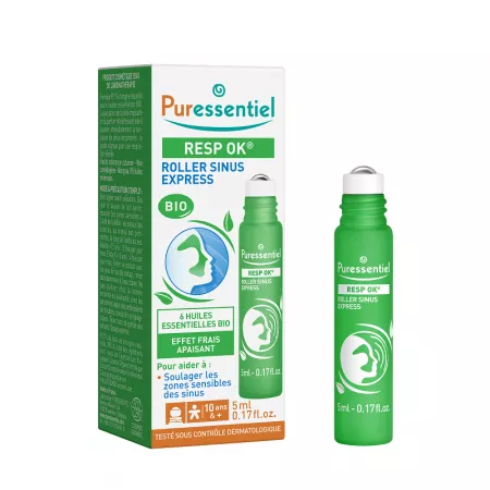 Roll-on Respiratory Sinus, 5 ml, Puressentiel