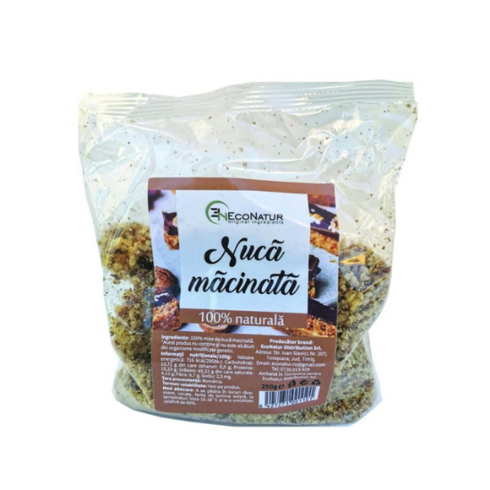 Nuca macinata, 250g, EcoNatur 