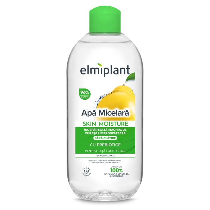 Lotiune micelara pentru ten normal si mixt, 400 ml, Elmiplant