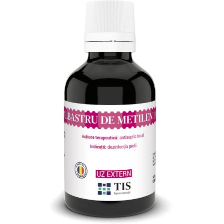 Albastru de metilen, 1%, 25 ml, Tis Farmaceutic