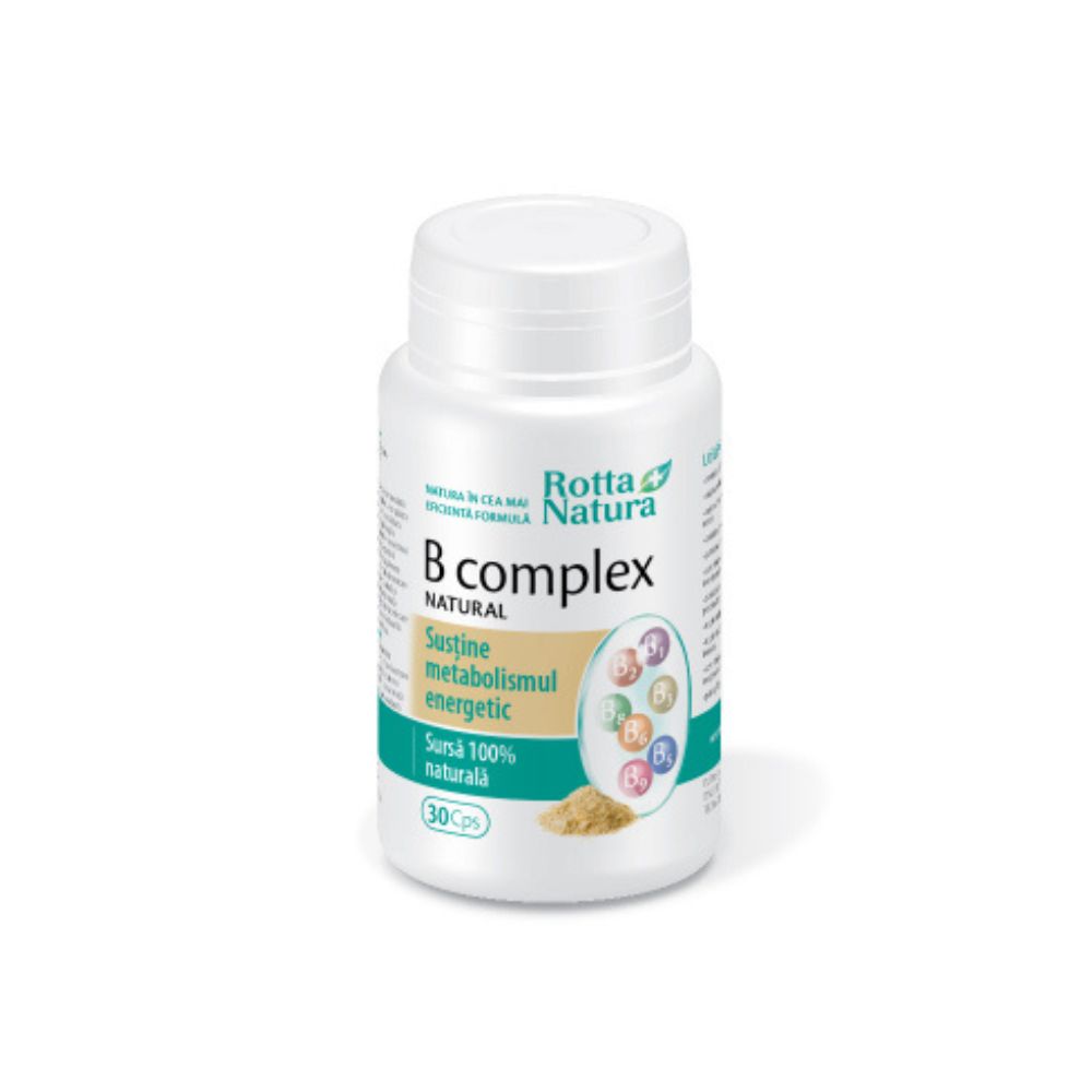 B Complex, 30 capsule, Rotta Natura