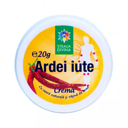 Crema ardei iute, 20 g, Steaua Divina