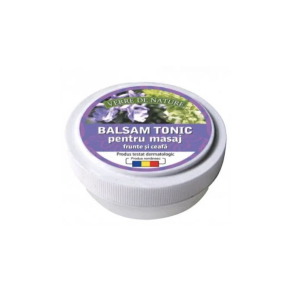 Balsam tonic pentru masaj frunte, tample si ceafa, 15 g, Manicos