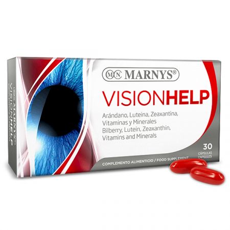 Visionhelp cu Luteina + Zeaxanthina + Beta-Caroten, 30 capsule, Marnys