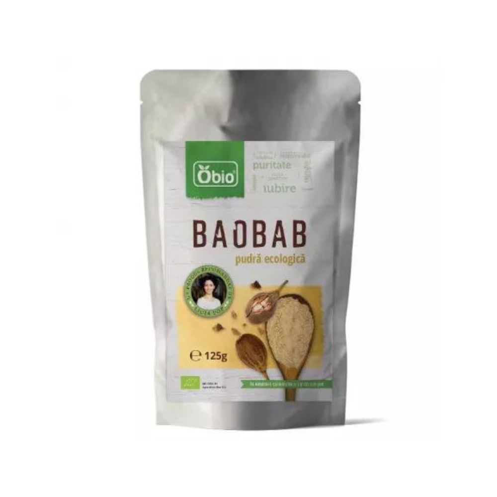 Baobab pulbere Ecologica, 125 g, Obio