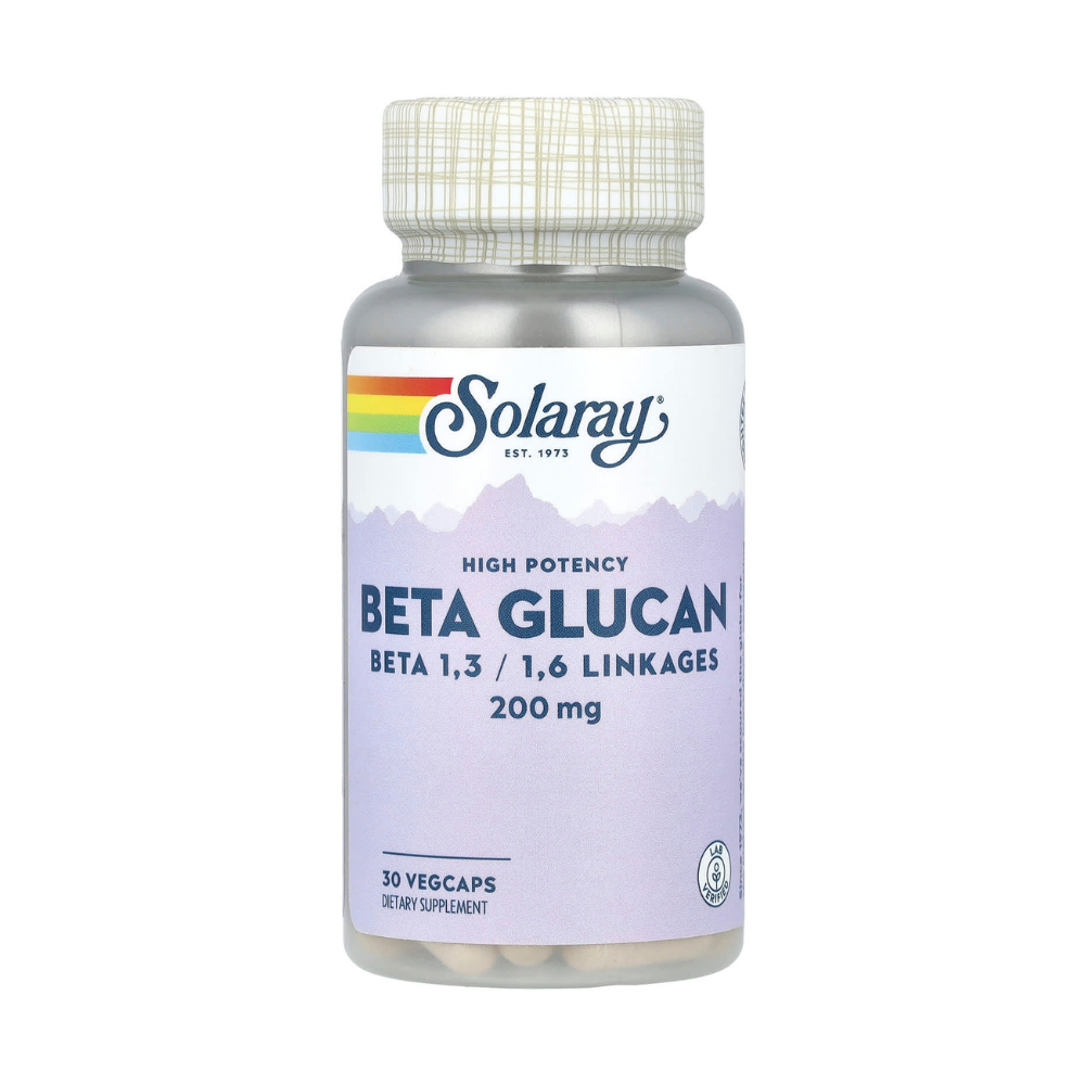 Beta Glucan, 200 mg, 30 capsule, Solaray