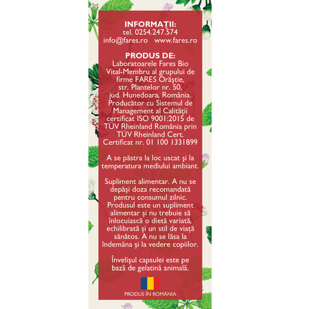 Calmocard, 63 capsule, Fares 721100