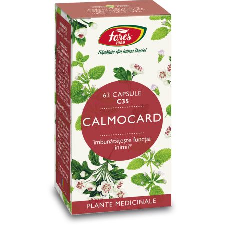 Calmocard, 63 capsule, Fares