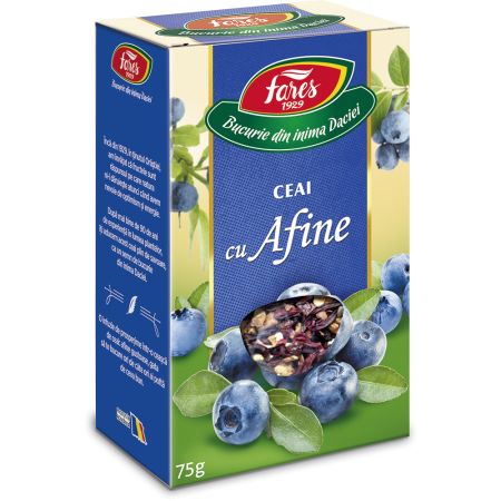 Ceai cu afine, 75 g, Fares