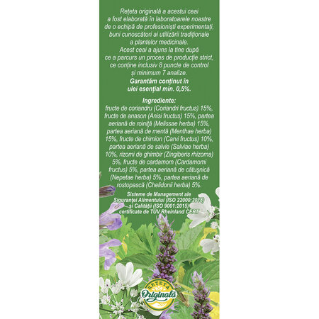 Ceai digestiv, 50 g, Fares 720810
