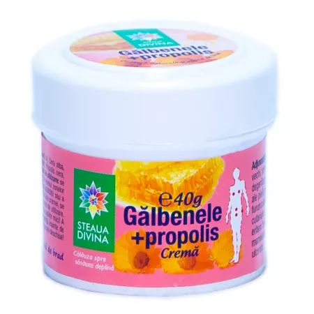 Crema de galbenele plus propolis