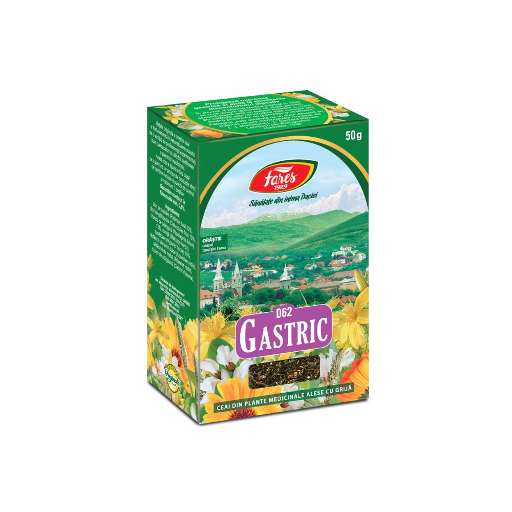 Ceai gastric, 50 g, Fares