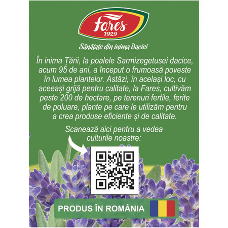 Ceai de lavanda, 20 plicuri, Fares 720741