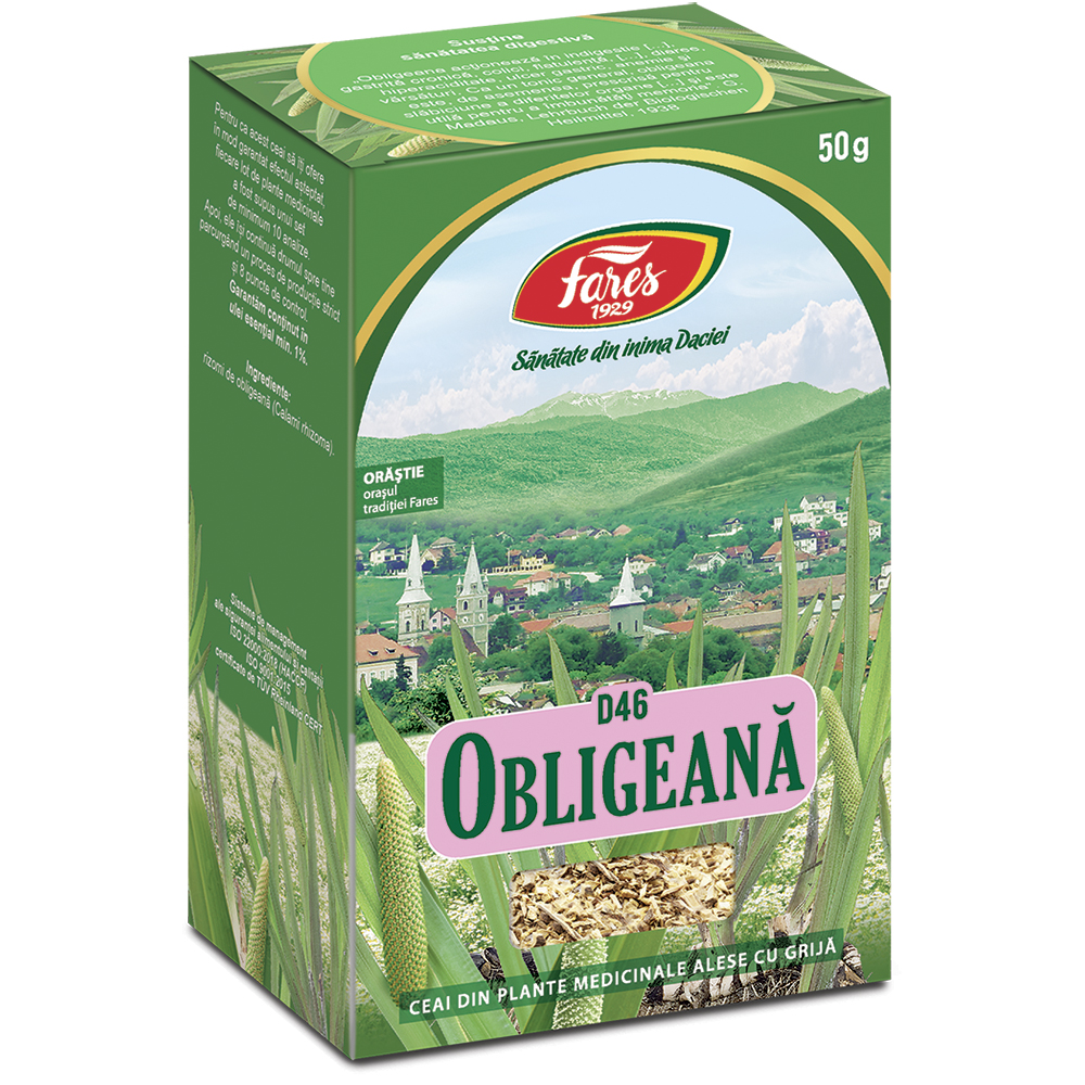 Ceai de obligeana, 50 g, Fares