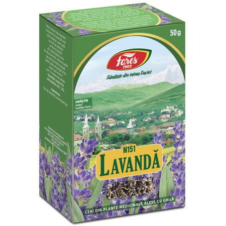 Ceai de lavanda, 50 g, Fares