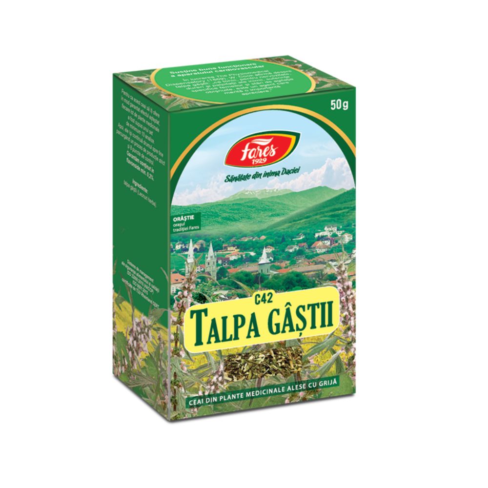 Ceai talpa gastii, 50 g, Fares