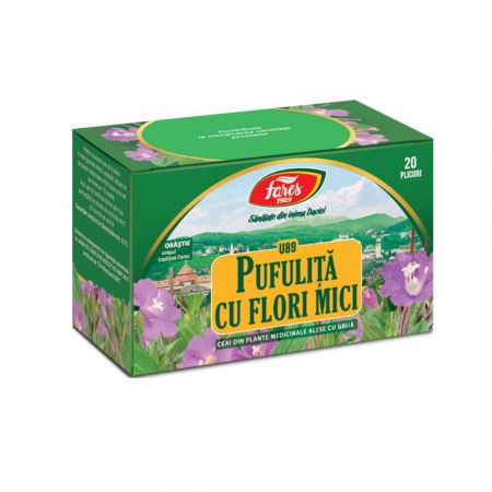 Ceai pufulita cu flori mici