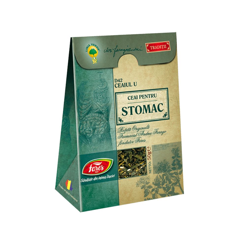 Ceai U stomac, 50 g, Fares