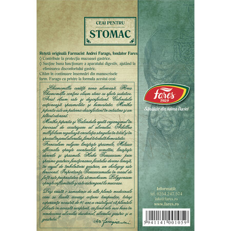 Ceai U stomac, 50 g, Fares 718410
