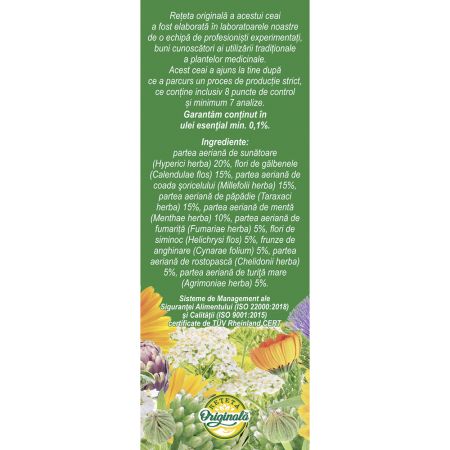 Ceai vezica biliara, 50 g, Fares 721048