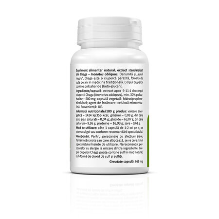 Chaga Extract, 30 capsule, Zenyth 773060