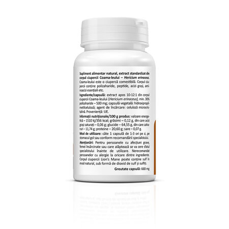 Lion's Mane, 60 capsule, Zenyth 772414