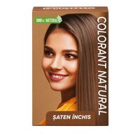 Colorant natural pentru par Sonia Henna, 100 g, Nuanta Saten Inchis, Kian Cosmetics