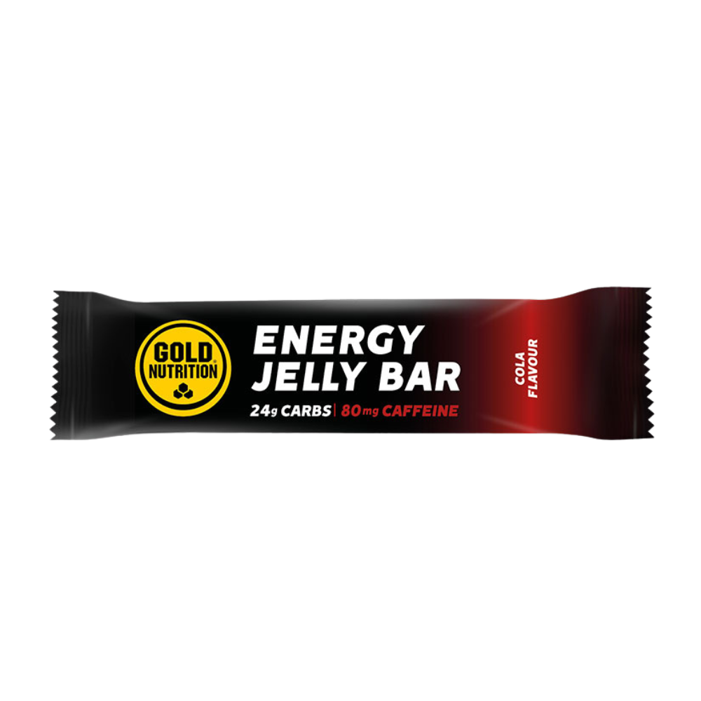 Jeleu energizant Jelly Bar, cu aroma de Cola, 30 g, GoldNutrition