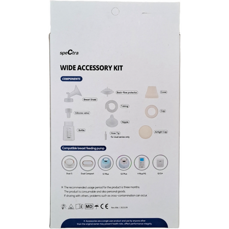 Kit premium 16 mm (biberon+accesorii), Spectra 696640