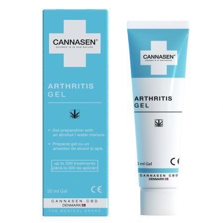 Gel cu CBD pentru artrita