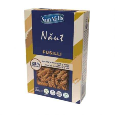 Paste fusilli fara gluten din naut