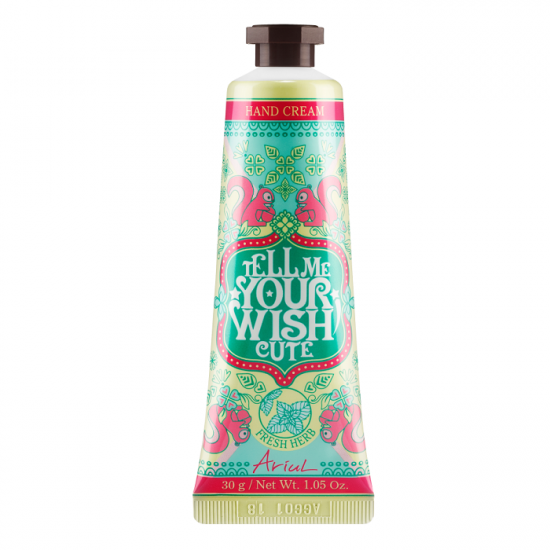 Crema emolienta si hidratanta pentru maini si unghii, Tell Me Your Wish Cute, 30 g, Ariul