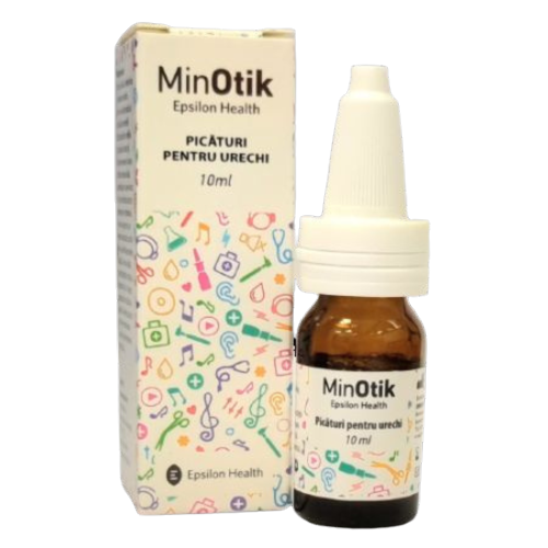 Picaturi pentru urechi MinOtik, 10 ml, Epsilon Health