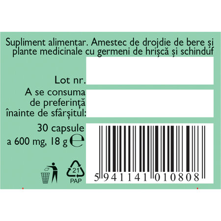 Crom Seleniu Zinc F176, 30 capsule, Fares 721756