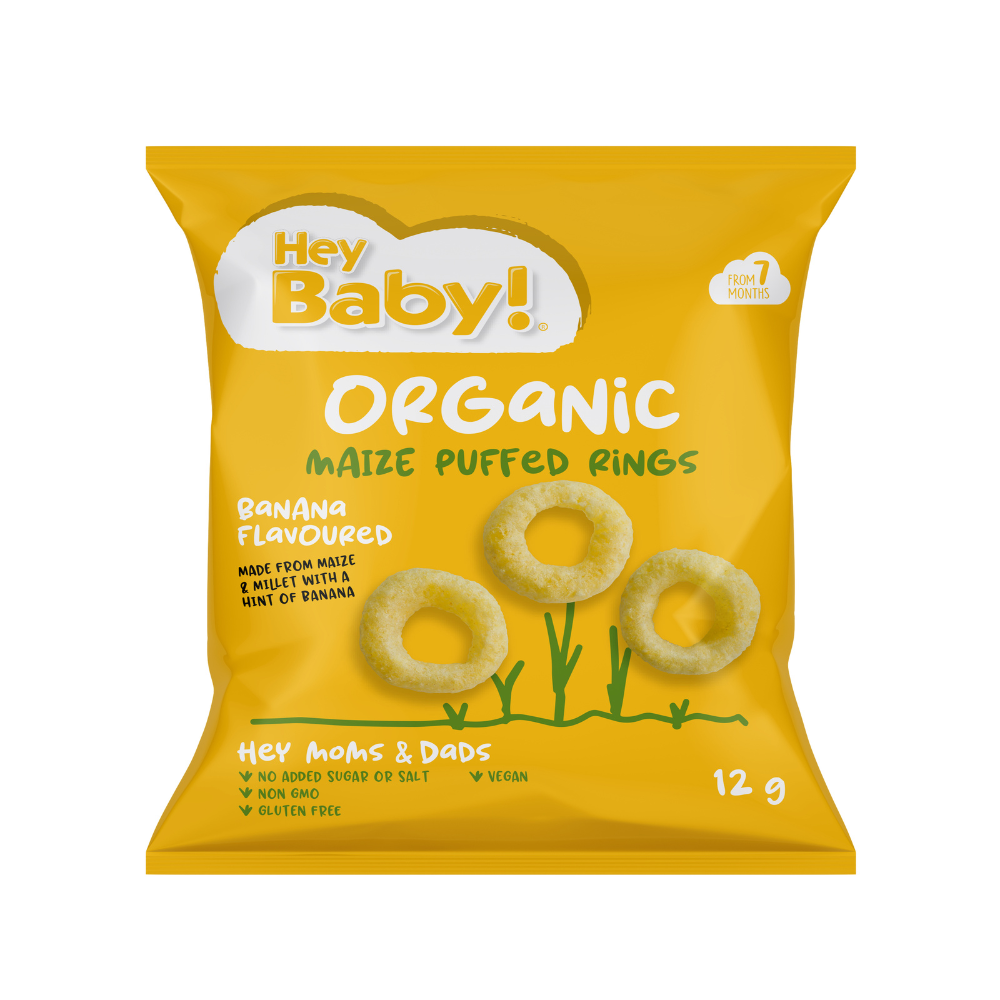 Pufuleti cu aroma de banane Organic Puff