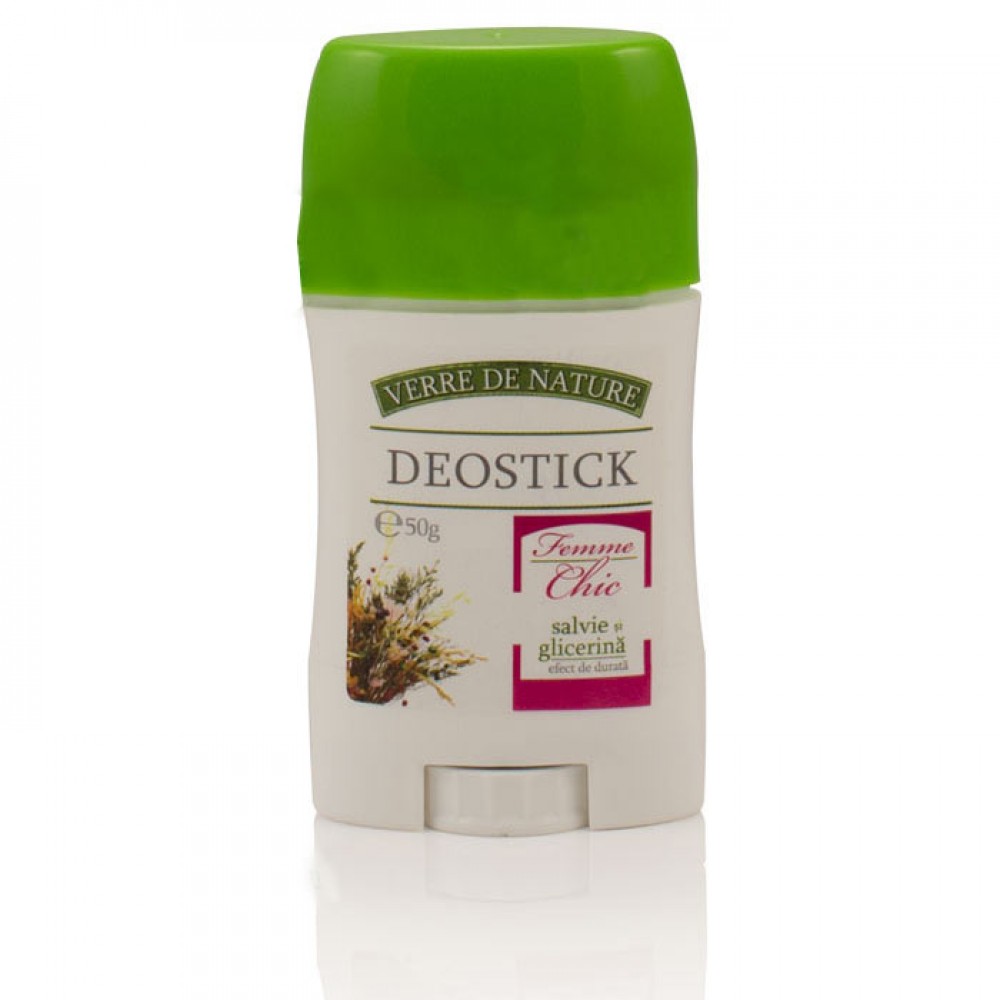 Deodorant stick Femme Chic, 50 g, Verre de Nature