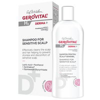 Sampon pentru scalp sensibil Gerovital H3 Derma+, 200 ml, Gerovital